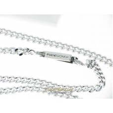 PIANEGONDA collana in argento con croce diamanti referenza CA010901 new